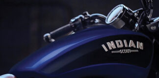 Indian Scout Bobber Deep Water Metallic Modal