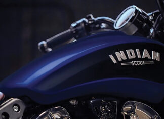 Indian Scout Bobber Deep Water Metallic Modal