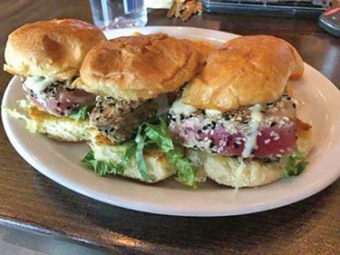 Angry Tuna Sliders