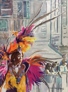 Art Michelle Kimbrough Jasmine Crucian Carnival Series Xviii