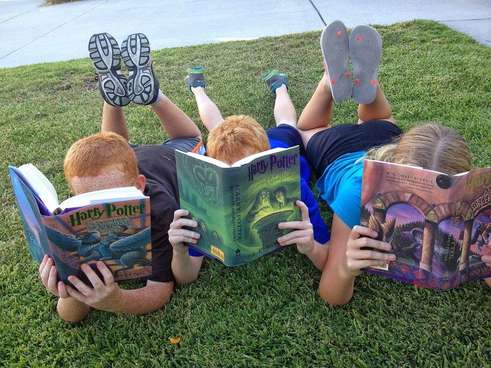 Book Kids Reading Cute Child Kids Reading