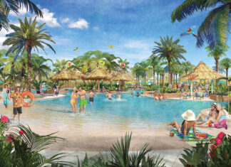 Latitude Paradise Pool Rendering