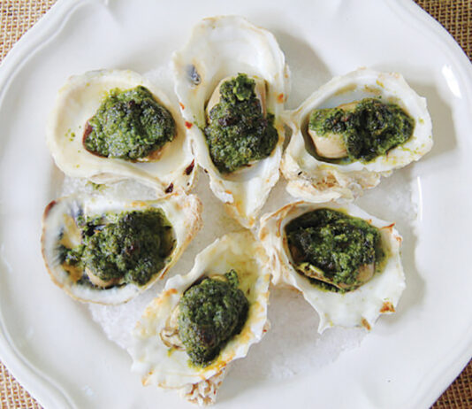 Oysters Rockefeller