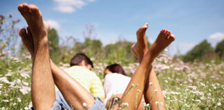 Couple In Meadow