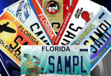 Florida Custom License Plates