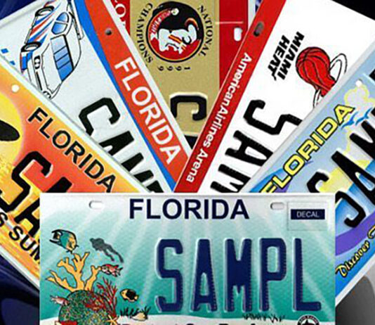 Florida Custom License Plates