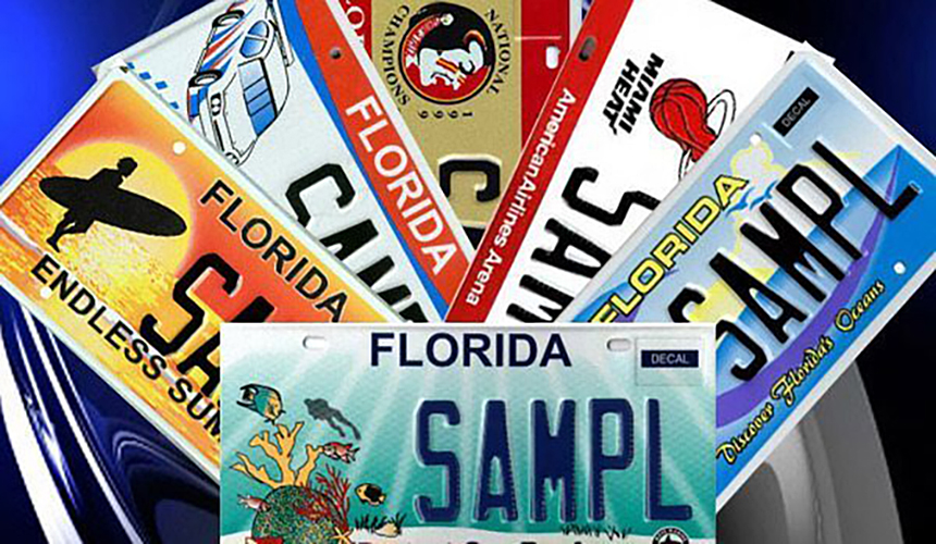 Florida Custom License Plates