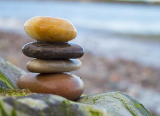 Balance Rocks Beach Zen Stone Nature Stability Meditation Peace