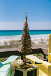 Beach Home for the Holidays Tree