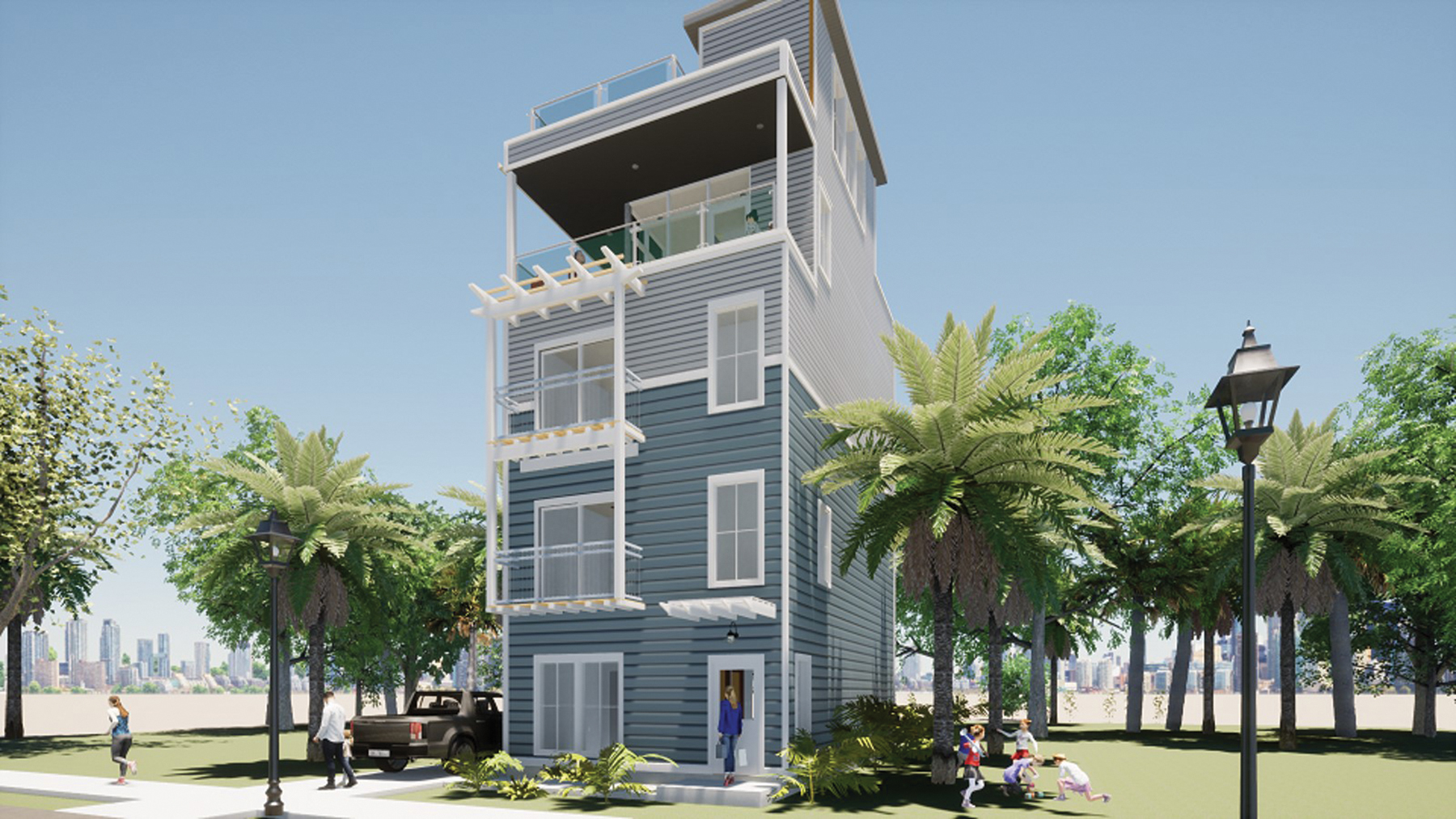 New Beach Homes Have Unique Design