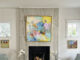 Granite Plus Fireplace Living Room