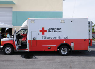 Hurricane Relief Truck