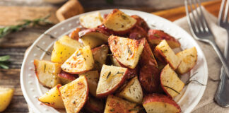 Homemade Roasted Herb Red Potatoes