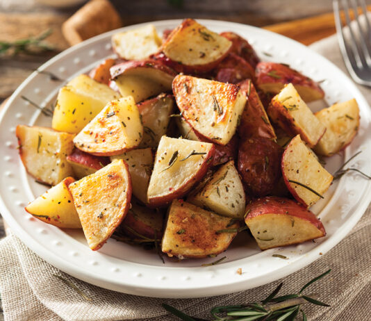 Homemade Roasted Herb Red Potatoes