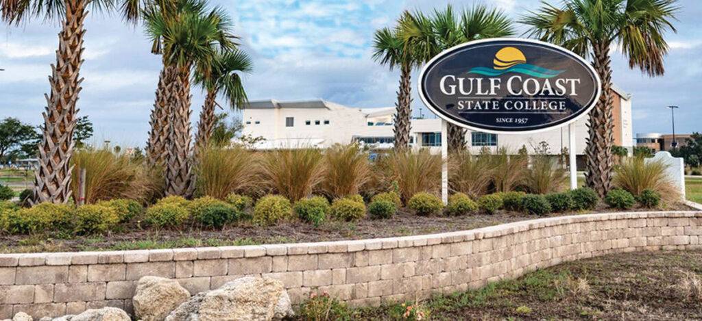 Gulf Coast State College Sign