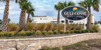 Gulf Coast State College Sign