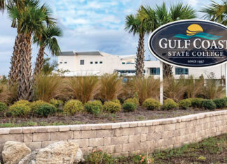 Gulf Coast State College Sign