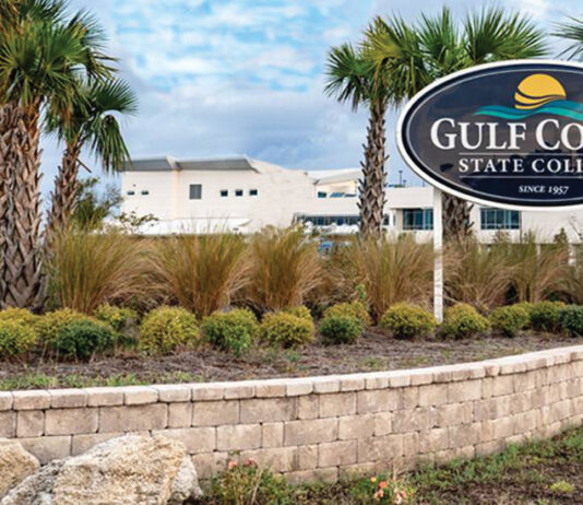 Gulf Coast State College Sign