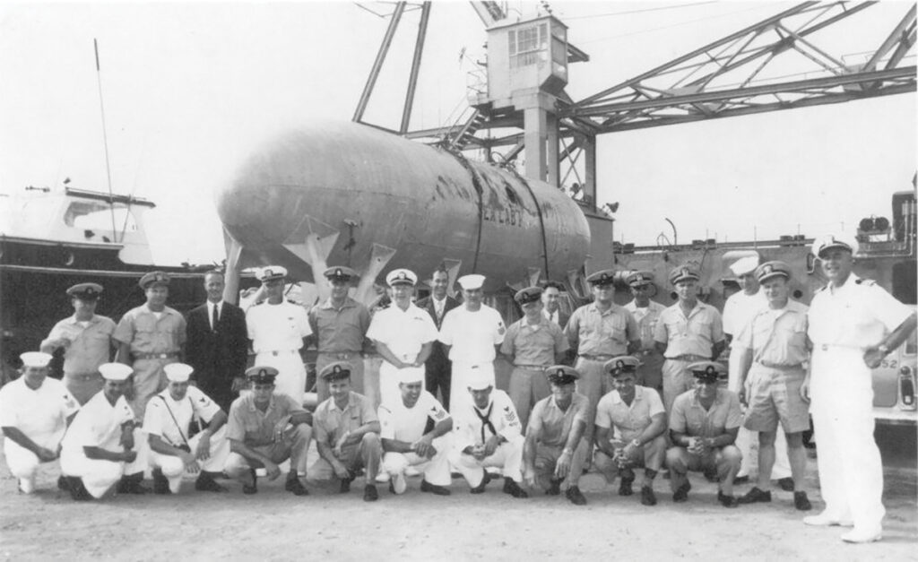 Man In The Sea Sealab I Team 1964