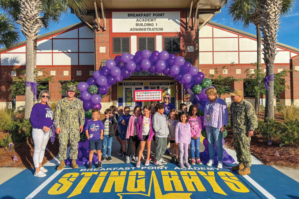 Military Child Month at Bay District Schools