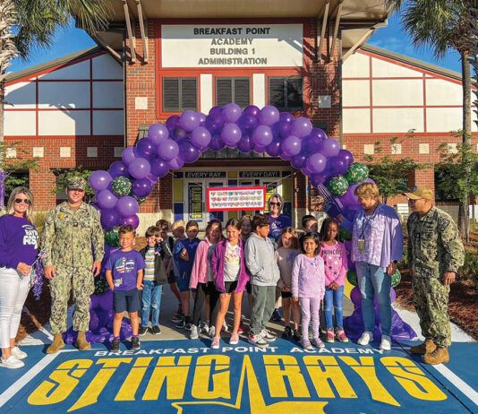 Military Child Month at Bay District Schools