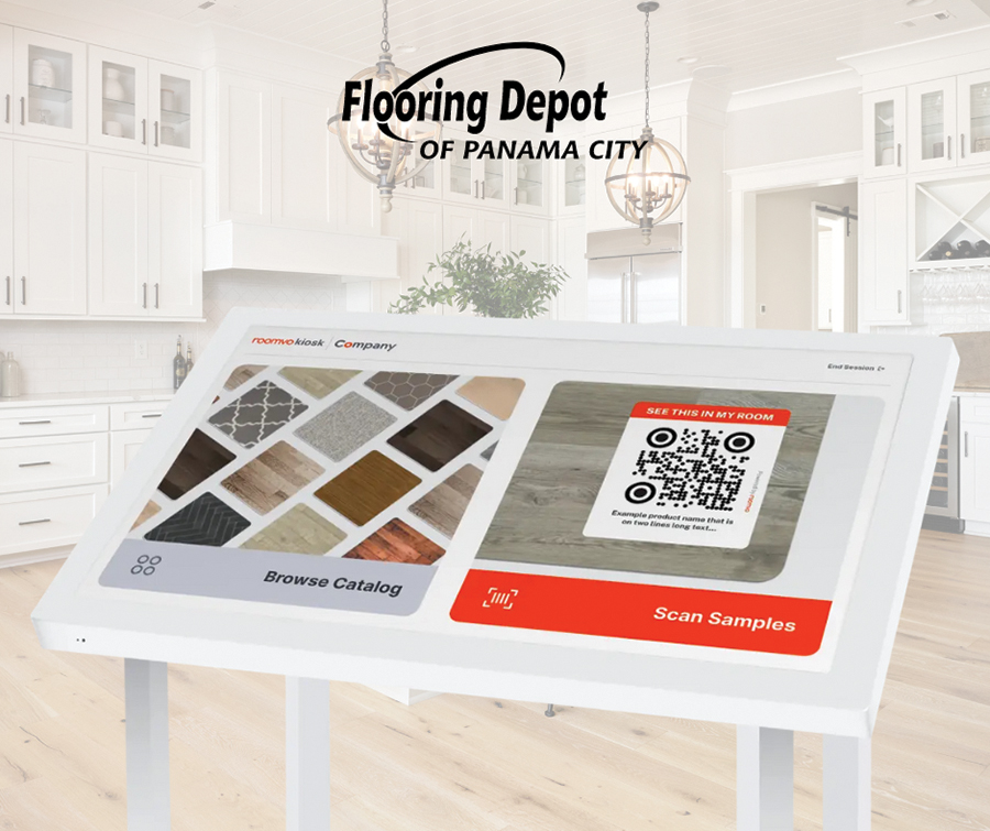 Flooring Depot Enhances Customer Experience with New RoomVo Kiosk