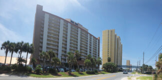 Neighboring Condos Landmark And Emerald Isle Were Built A Quarter Century Apart