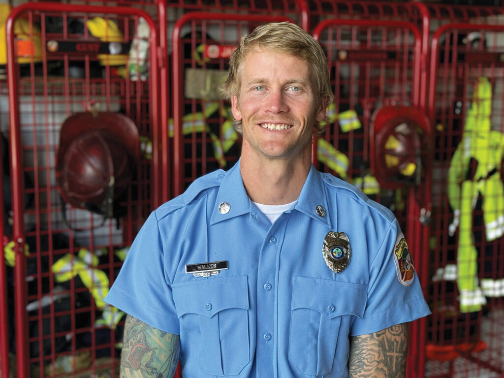 Austen Walker Named City’s 2024 Firefighter of the Year