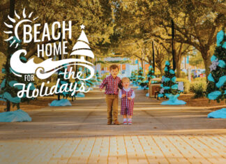 PCB Beach Home For the Holidays