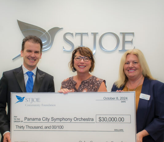 Panama City Symphony Announces The St. Joe Community Foundation as Grand Marquee Sponsor