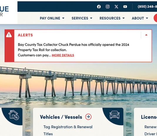 Bay Tax Collector New Website