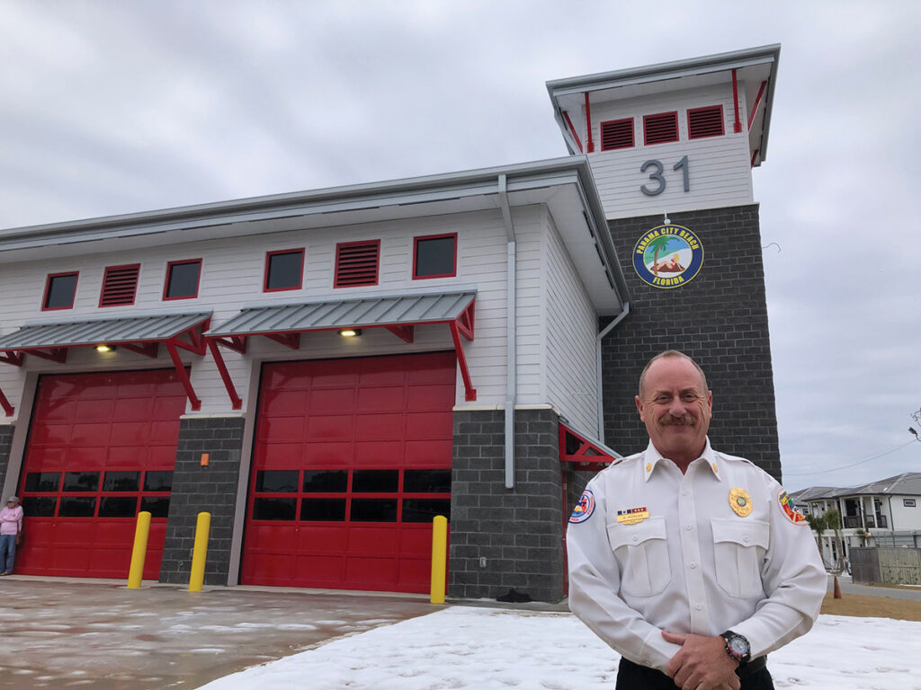 Fire Station Chief Ray Morgan At Station 31