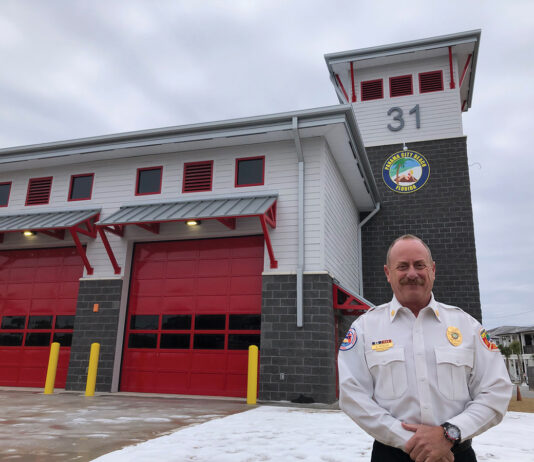 Fire Station Chief Ray Morgan At Station 31