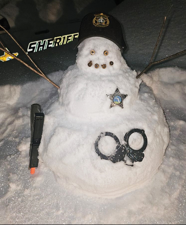 Sheriff Snowman