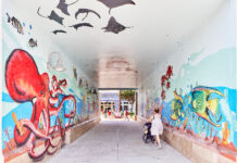 Pier Park Breezeway Mural