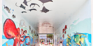 Pier Park Breezeway Mural