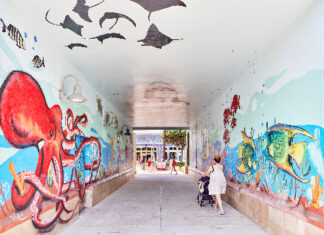 Pier Park Breezeway Mural