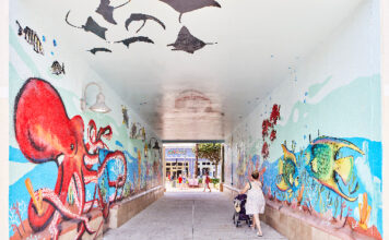 Pier Park Breezeway Mural