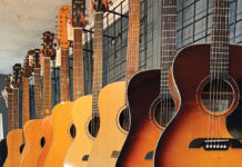 Austin Music Row Of Guitars