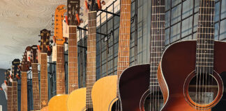 Austin Music Row Of Guitars