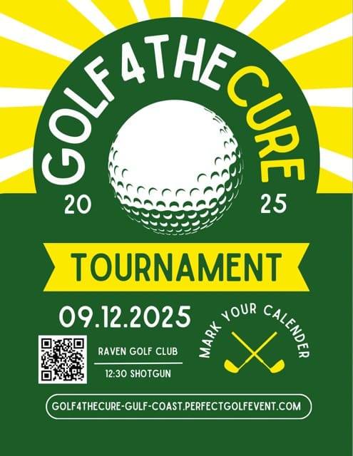Green Simple Golf Tournament Flyer