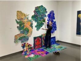 Panama City Center For The Arts Noah Beich With Artwork